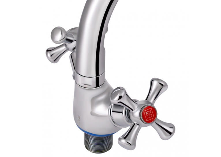 Смеситель для кухни Lidz Lamb 276F двухвентильный LDLAM276FCRM22019 Chrome