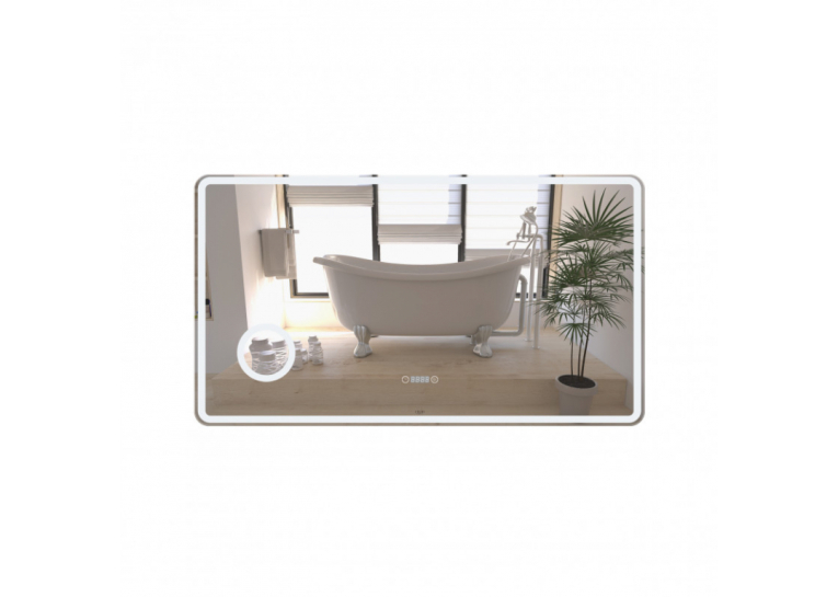 Зеркало Qtap Crow 120x70 с LED-подсветкой QT0578141670120W