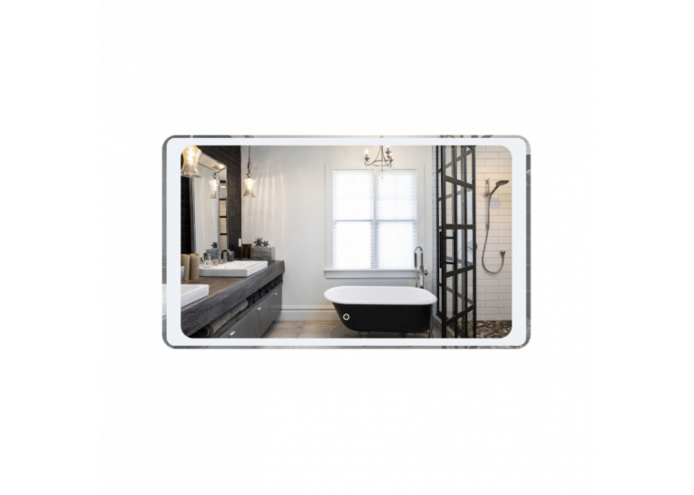 Зеркало Qtap Leo 120x70 с LED-подсветкой QT1178141870120W