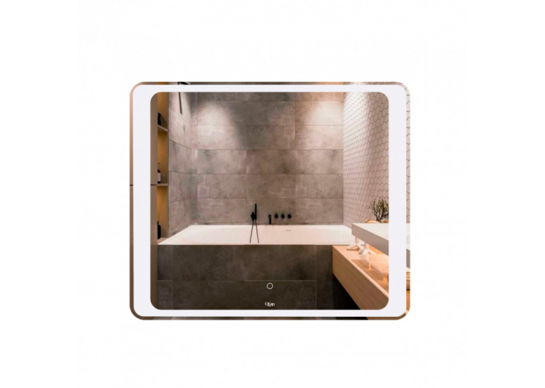 Зеркало Qtap Leo 80x70 с LED-подсветкой QT117814187080W