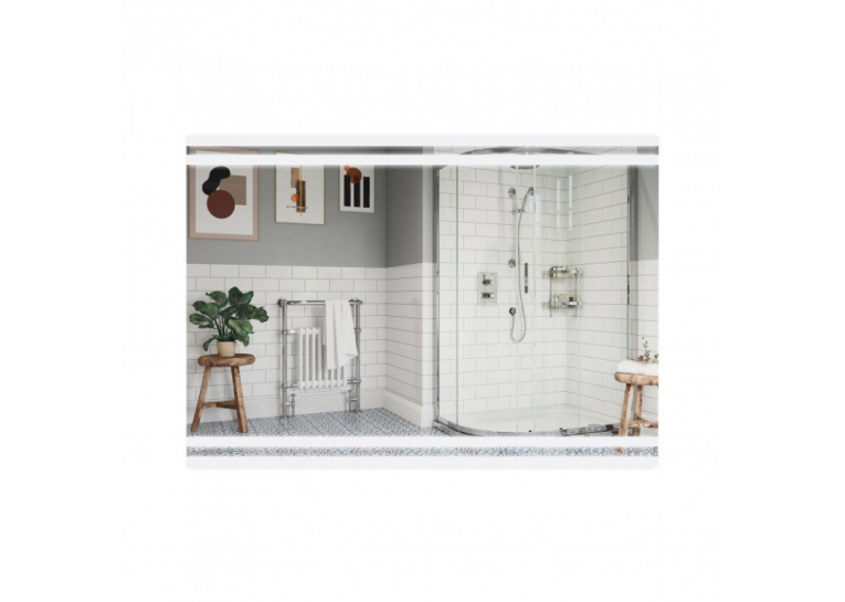 Зеркало Qtap Mideya Classic 100x70 с LED-подсветкой QT2078250680W