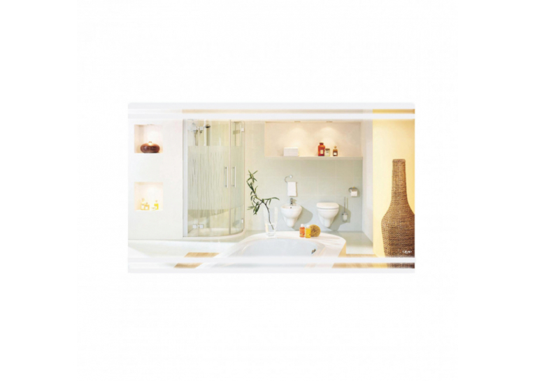 Зеркало Qtap Mideya Classic 120x70 с LED-подсветкой QT2078250359W
