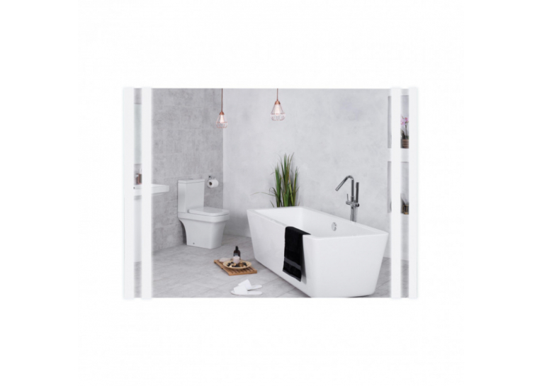 Зеркало Qtap Mideya Classic 50x70 с LED-подсветкой, Reverse QT2078250640W