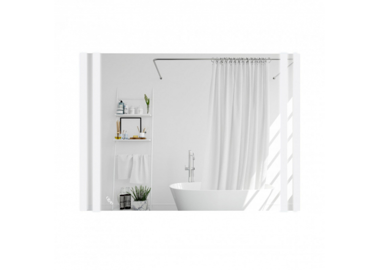Зеркало Qtap Mideya Classic 60x80 с LED-подсветкой, Reverse QT2078250660W