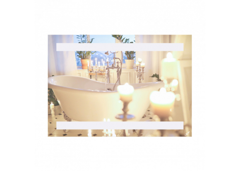  Дзеркало Qtap Mideya New 50x70 з LED-підсвічуванням, Reverse QT207814226080W