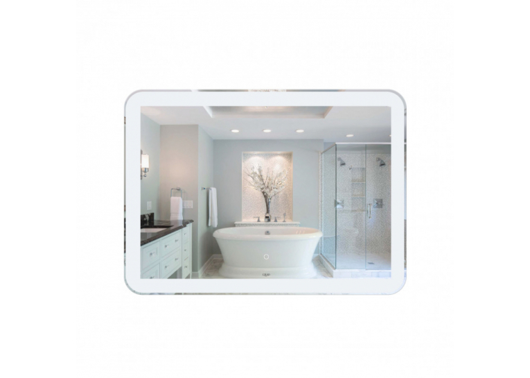 Зеркало Qtap Swan 100x70 с LED-подсветкой QT1678141470100W