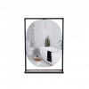  Дзеркало Qtap Taurus 60х85 Black/Whitish oak з LED-підсвічуванням QT2478ZP600BWO