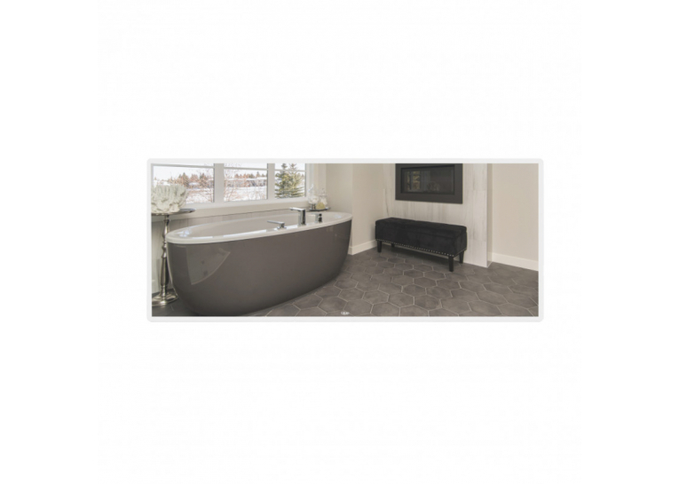 Зеркало Qtap Tern 120x50 с LED-подсветкой QT1778140450120W