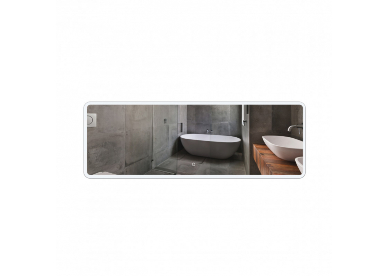 Зеркало Qtap Tern 140x50 с LED-подсветкой QT1778142750140W