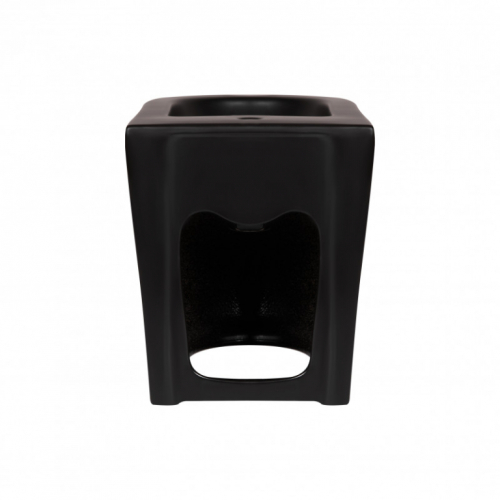 Біде підлогове Qtap Scorpio 53x36x39.5 Matt black QT14441003CMB