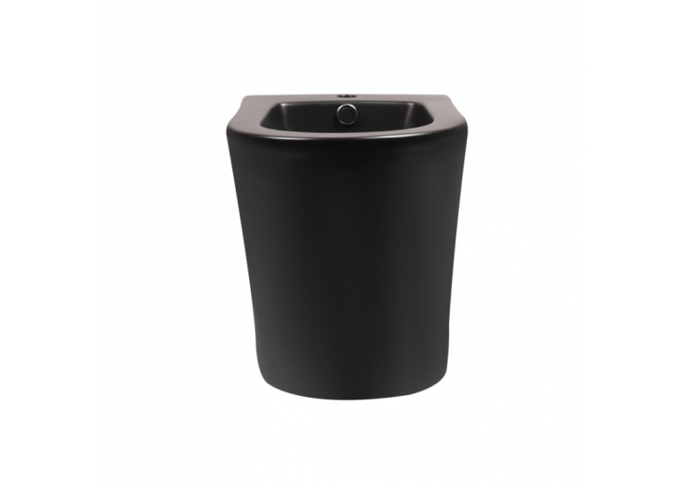  Біде підлогове Qtap Scorpio 53x36x39.5 Matt black QT14441003CMB