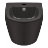Биде подвесное Qtap Robin 49.5х37х32.5 Matt black QT1355046FMB