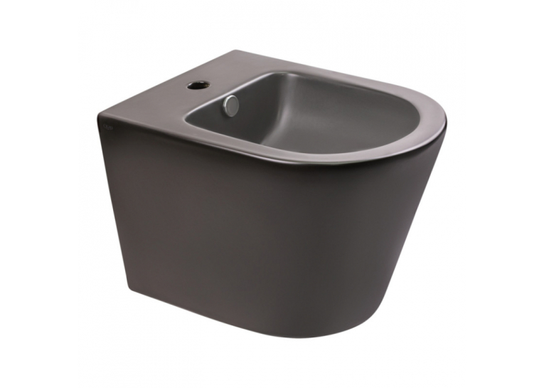  Біде підвісне Qtap Scorpio 51.5x36x34.5 Matt black QT1455053FMB