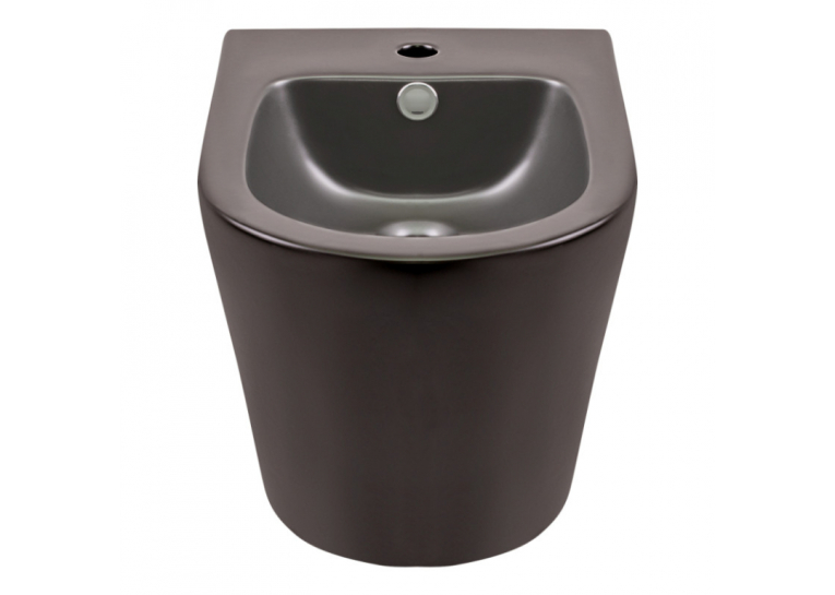  Біде підвісне Qtap Scorpio 51.5x36x34.5 Matt black QT1455053FMB