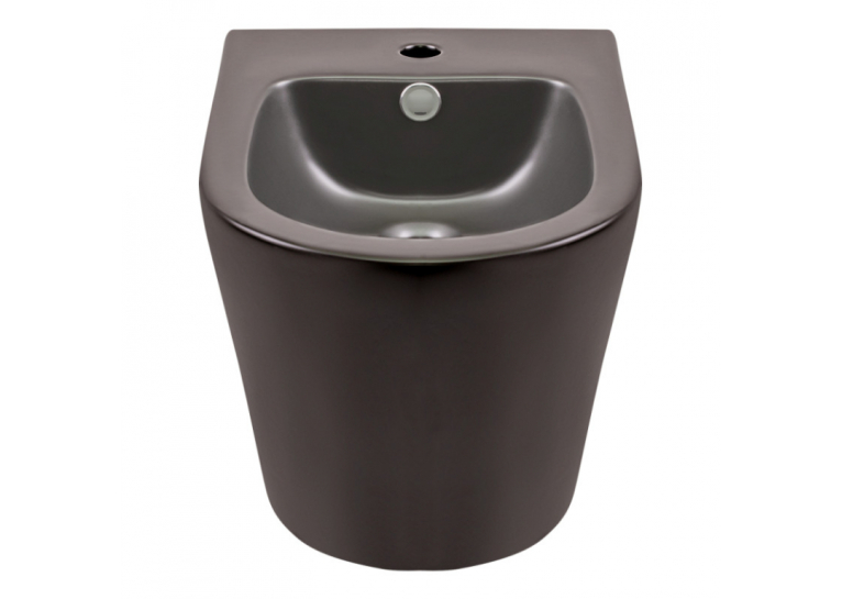  Біде підвісне Qtap Scorpio 51.5x36x34.5 Matt black QT1455053FMB
