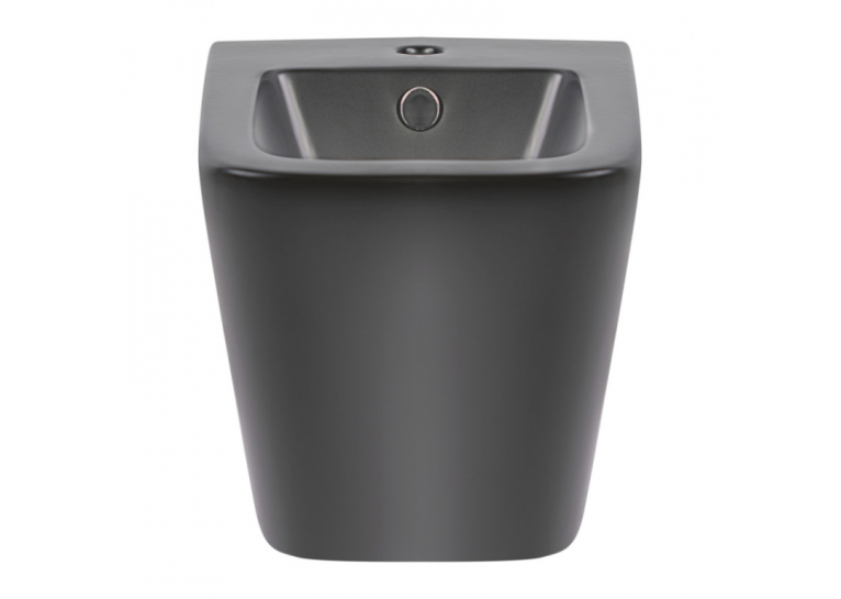Биде подвесное Qtap Tern 48.5x3.45x33 Matt black QT1755052FMB