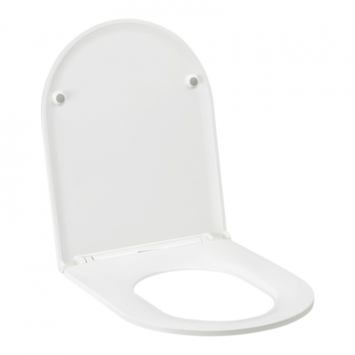 Унітаз підвісний Qtap Aries безободковий з сидінням Soft-close QT0333063ERW