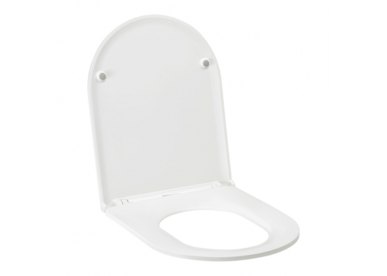 Унитаз подвесной Qtap Aries безободковый с сиденьем Soft-close QT0333063ERW
