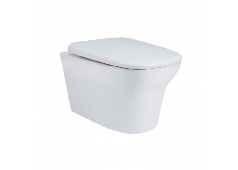  Унітаз підвісний Qtap Gemini безободковий з сидінням Soft-close QT25332614EW