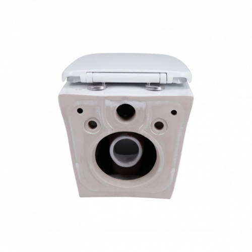 Унітаз підвісний Qtap Gemini безободковий з сидінням Soft-close QT25332614EW