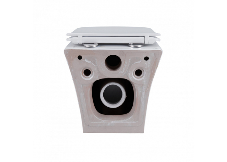 Унитаз подвесной Qtap Presto безободковый с сиденьем Soft-close QT24332615EW