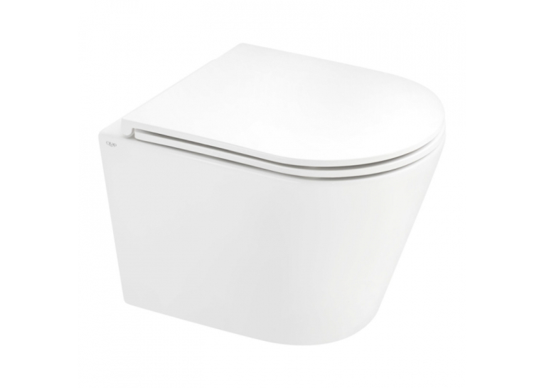 Унитаз подвесной Qtap Scorpio безободковый с сиденьем Soft-close QT1433053ERW