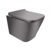 Унитаз подвесной Qtap Tern BLA 1052 безободковый с сидением дюропласт soft-close