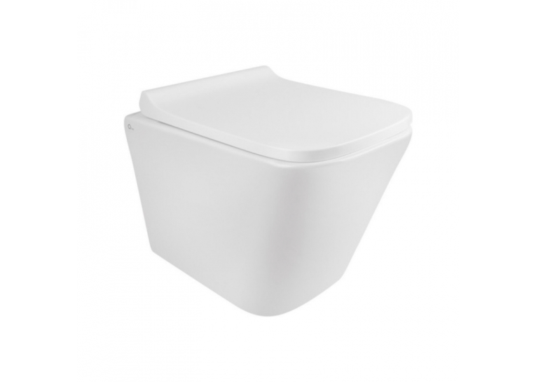 Унитаз подвесной Qtap Tern WHI 1052 безободковый с сидением дюропласт soft-close