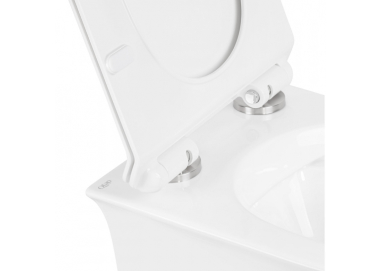 Унитаз подвесной Qtap Virgo безободковый с сиденьем Soft-close QT1833051ERW