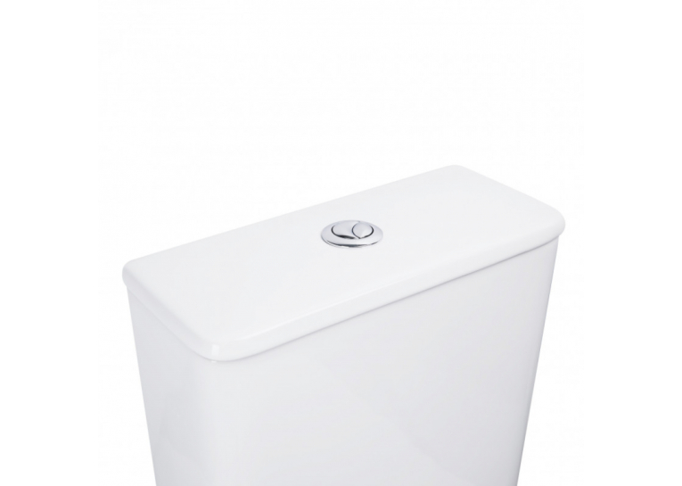  Унітаз-компакт Qtap Nando безободковий з сидінням Soft-close QT12221222AW
