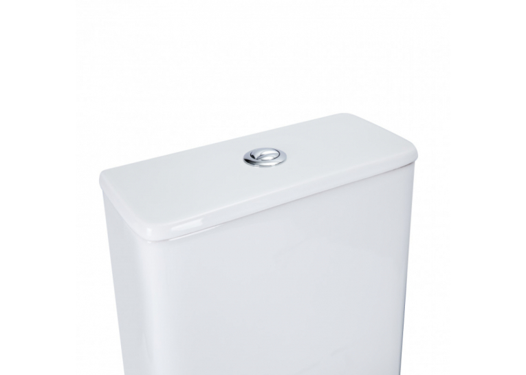  Унітаз-компакт Qtap Presto безободковий з сидінням Soft-close QT24221217AW