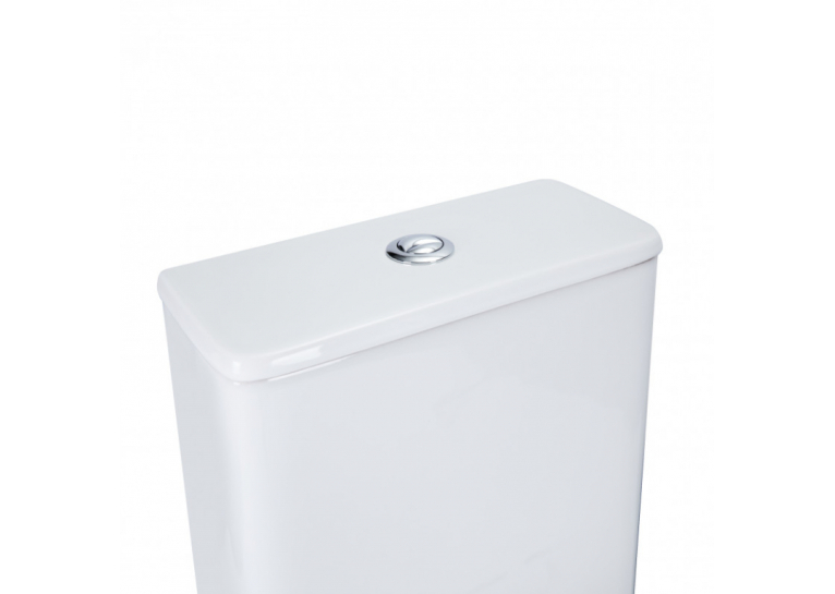  Унітаз-компакт Qtap Presto безободковий з сидінням Soft-close QT24221217AW