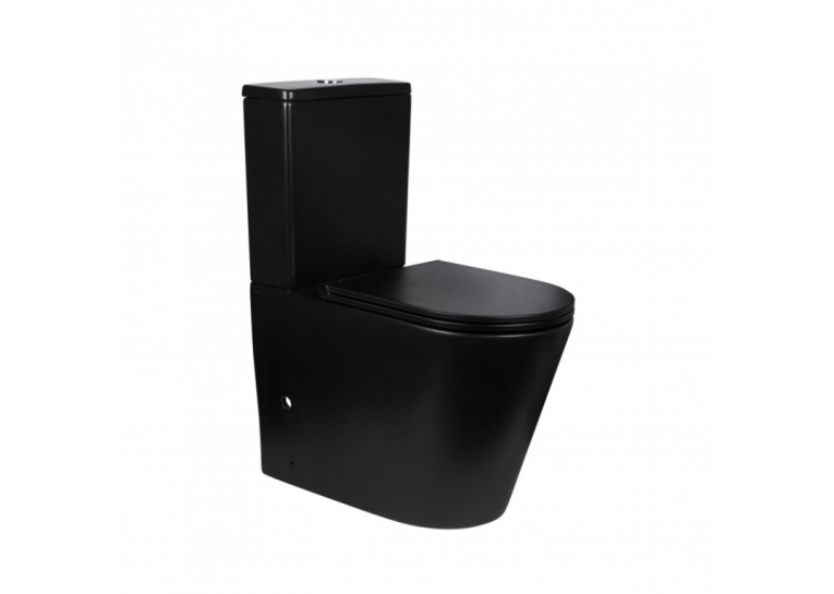 Унітаз-компакт Qtap Scorpio безободковий з сидінням Soft-close QT14222125ARMB