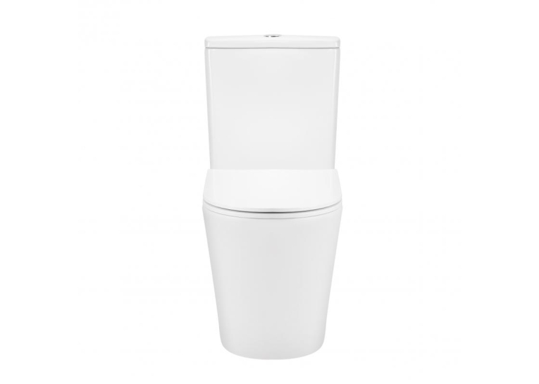 Унитаз-компакт Qtap Scorpio безободковый с сиденьем Soft-close QT14222125ARW