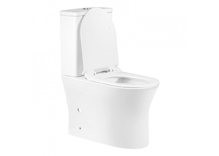  Унітаз-компакт Qtap Virgo безободковий з сидінням Soft-close QT18222169ARW