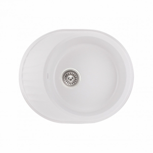 Кухонная мойка Qtap CS 6151 White (QT6151WHI650)