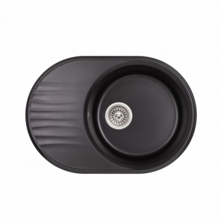 Кухонная мойка Qtap CS 7451 Black (QT7451BLA404)