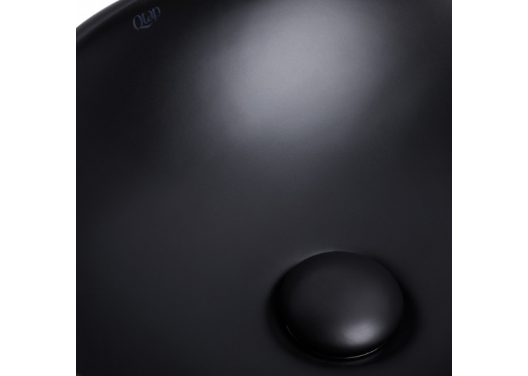 Раковина Qtap Dove 41x33,5x14,5 Matt black QT063078MBMB