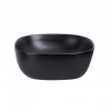  Раковина Qtap Kolibri 41x41x15 Matt black з донним клапаном QT10112144MBMB