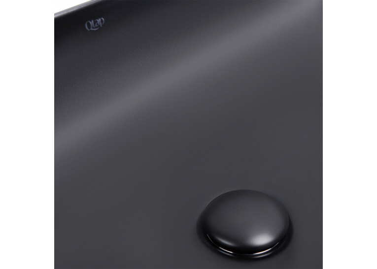  Раковина Qtap Robin 61x40x14,5 Matt black QT132143PMBMB