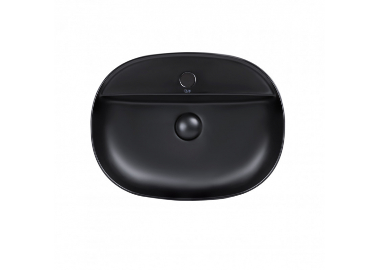  Раковина Qtap Scorpio 50,5x38,5x12 Matt black QT142202MBMB