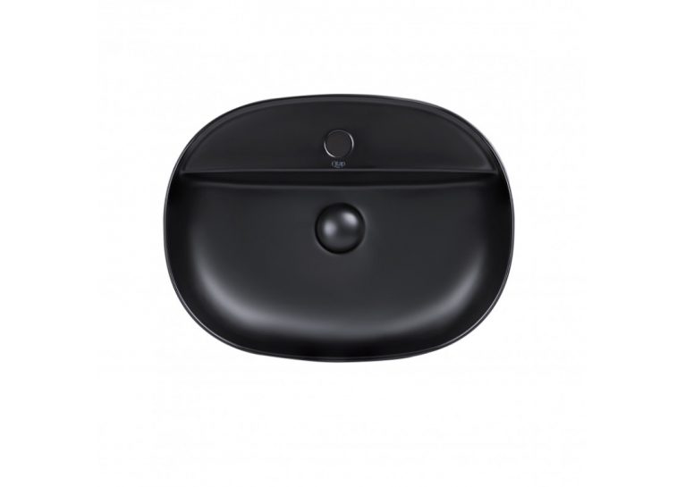  Раковина Qtap Scorpio 50,5x38,5x12 Matt black QT142202MBMB