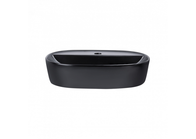 Раковина Qtap Scorpio 50,5x38,5x12 Matt black QT142202MBMB