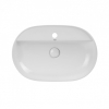 Раковина Qtap Scorpio 61x40x12 White с донным клапаном QT14112203W