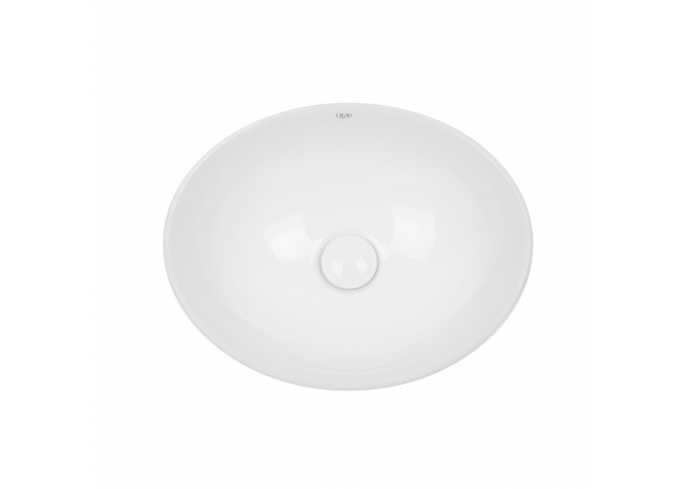  Раковина-чаша Qtap Dove 41x33,5x14,5 White з донним клапаном QT06113078W