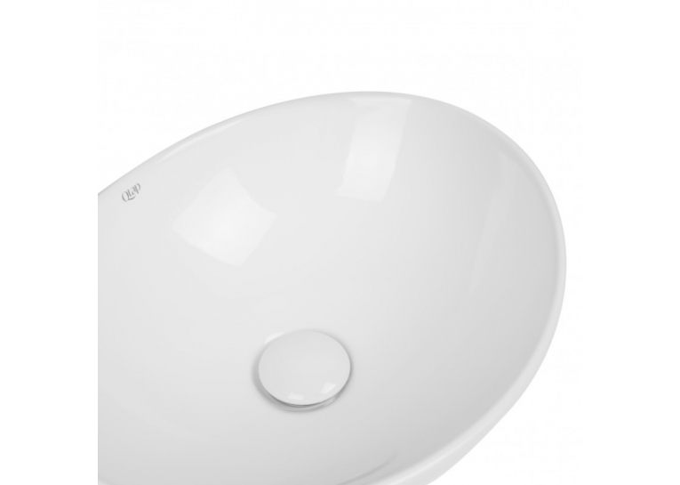 Раковина-чаша Qtap Dove 41x33,5x14,5 White с донным клапаном QT06113078W