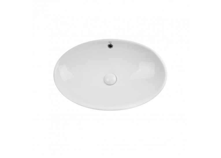 Раковина-чаша Qtap Dove 62,5x41,5x15 White с донным клапаном QT06113077W