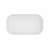 Раковина-чаша Qtap Jay 69,5x41x15 White с донным клапаном QT07112166W
