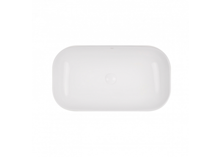 Раковина-чаша Qtap Jay 69,5x41x15 White с донным клапаном QT07112166W