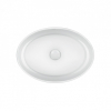 Раковина-чаша Qtap Kolibri 50x36x14 White с донным клапаном QT10113054W